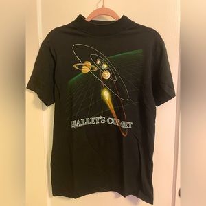 Vintage 1985 Halley’s Comet T-Shirt / Unisex M / Extremely RARE ! / 🌌☄️🔭